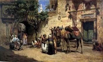 unknow artist Arab or Arabic people and life. Orientalism oil paintings 38 Norge oil painting art